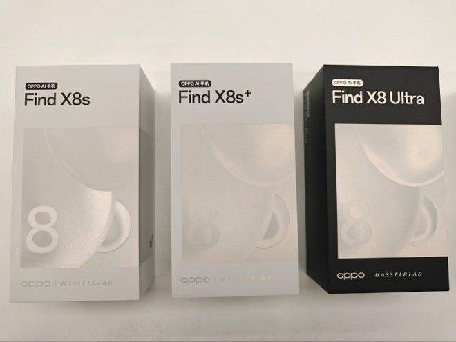 d X8系列三款新机真机和外包装曝光配色和大小有差异疑似OPPO Fin(图3)